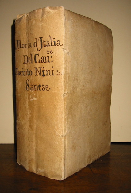 Giacinto (da) Nini Istoria d'Italia s.d. (ma XVII Secolo) s.l. s.t. 